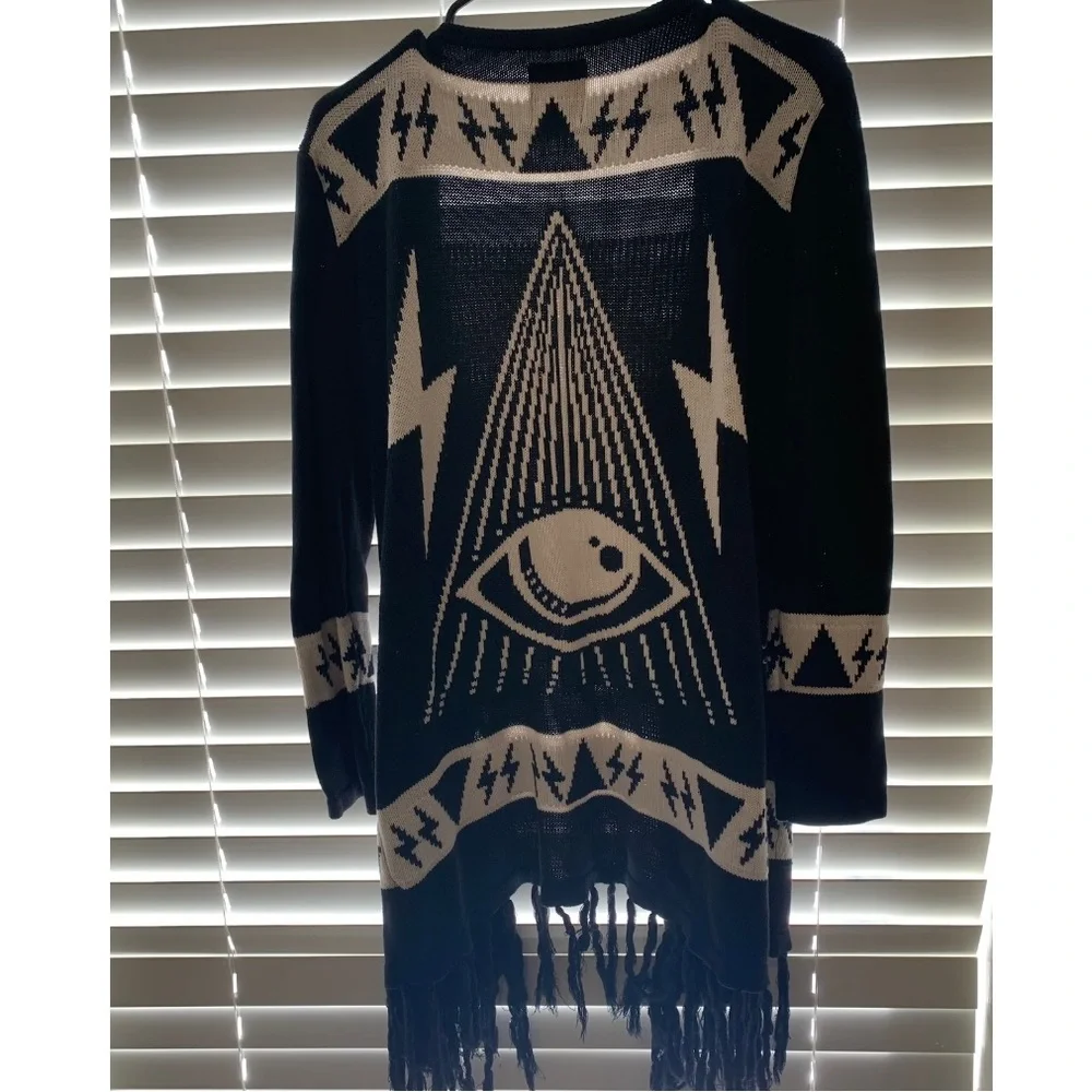 UNIF Psychic Poncho - size XS - Picture 1 of 5